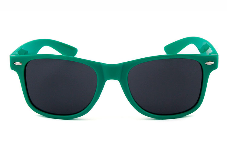 Grøn wayfarer solbriller med grå-sorte glas | wayfarer_solbriller-2