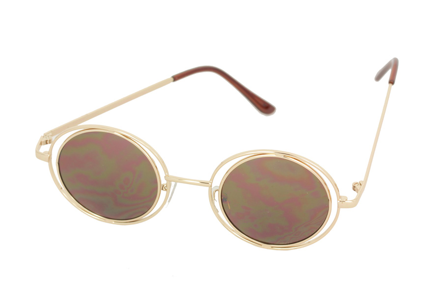 Rund luksus lennon solbrille | retro_vintage_solbriller