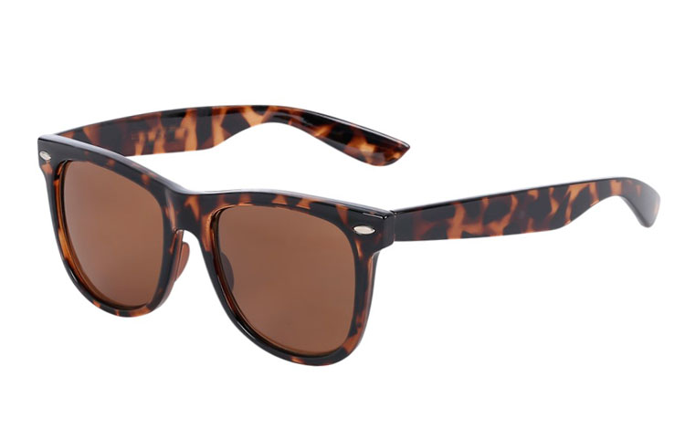 Den klassiske brune skildpadde wayfarer solbrille, køb den her på Danmark bedste wayfarer webshop | wayfarer_solbriller