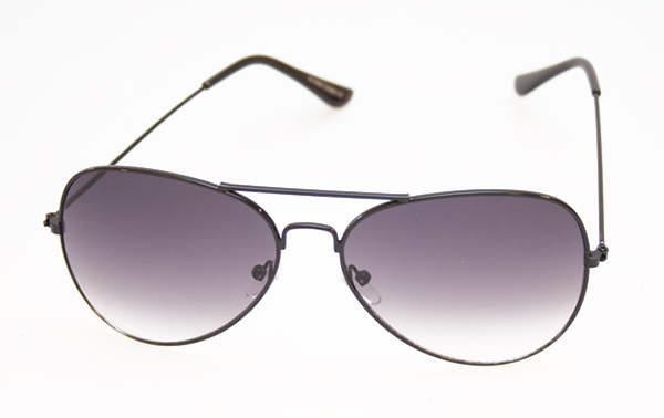 Billig aviator / Pilot solbrille i sort stel. En af de bedst sælgende solbriller år efter år | pilot_solbriller