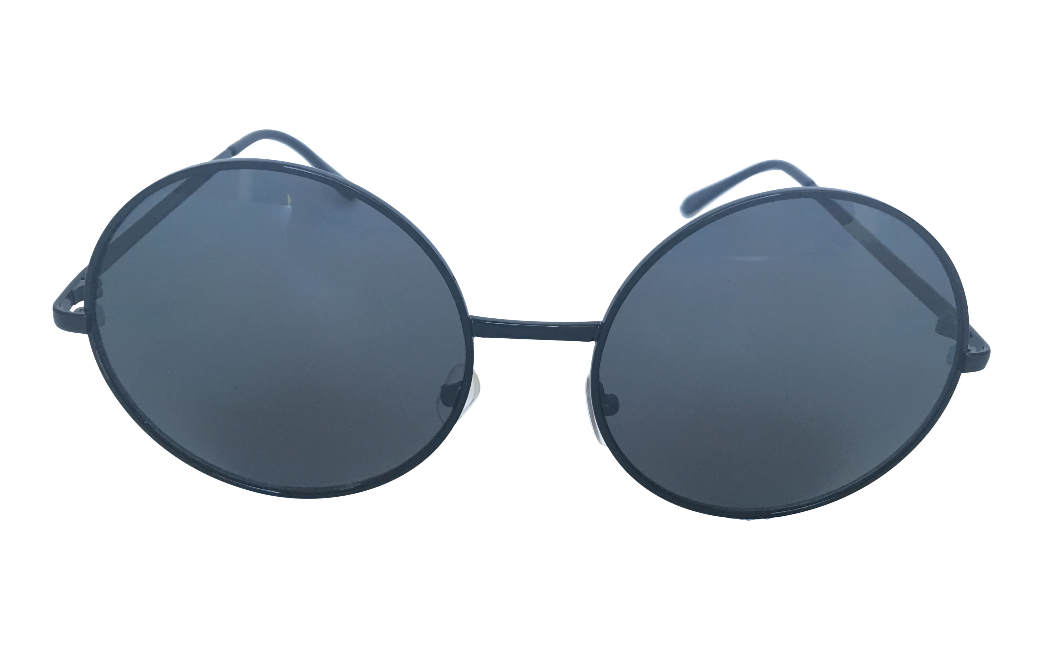 Stor sort lennon solbrille - Design nr. s3304