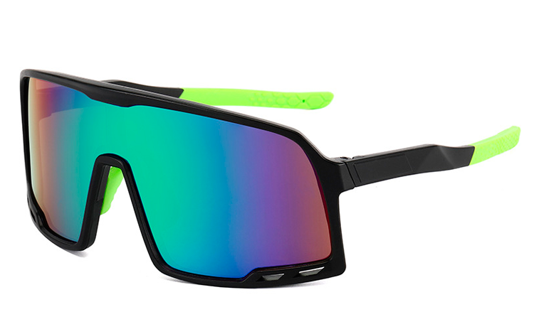 Oversize sportsbrille til Sport, Løb, Cykling eller bare fashion - Design nr. 4453