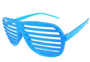 Lysblå shutter shades - Design nr. s776