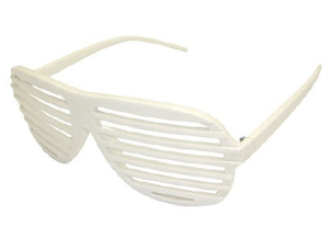 Hvid shutter shades - Design nr. s778
