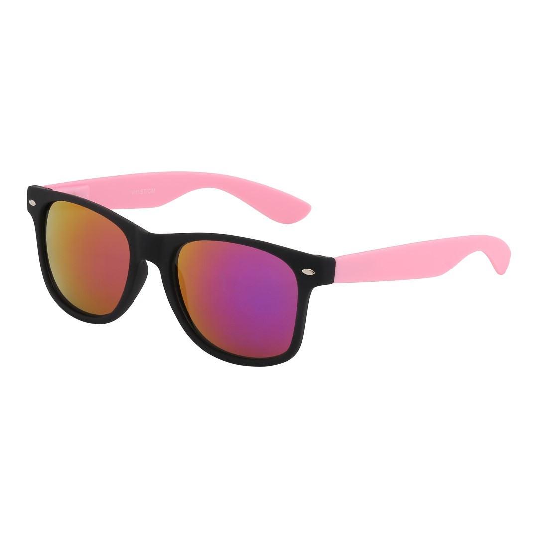 Wayfarer med soft lyserød og multiglas - Design nr. s3094