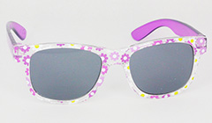 Pige solbrille til børn med blomster - Design nr. s3102