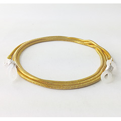 Brillekæde i guldfarvet kæde - Design nr. s3158