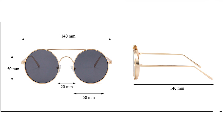  Solbrillen er i virkeliglig lækker kvalitet med skønne detaljer.  Stængerne er tynde og elegante og sidestykket er let og passende til den flotte solbrille model. | enkelt-klassisk-design-3