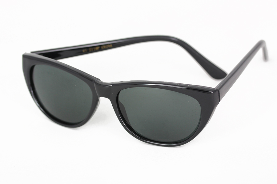 Sort cateye solbriller | oversize_store_solbriller