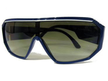 Aviator solbrille iblå m/ hvid strib | millionaire_aviator_solbriller