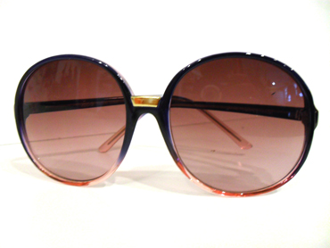 Oversize UGLE runde solbriller i sort-bå-rød | search