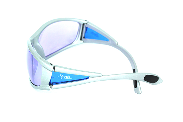 Sports løbesolbrille i lyst design med lyslilla glas | sport_solbriller_sportssolbriller-2