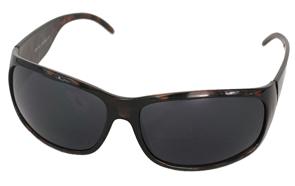 Mørk skildpaddebrun solbrille i stort design | oversize_store_solbriller