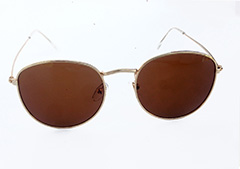 Rund / dråbe solbrille i rayban look - Design nr. 3217