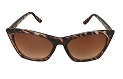 Lys mønstret cateye solbrille - Design nr. 3259