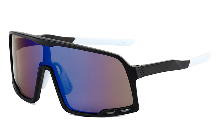 Oversize sportsbrille til Sport, Løb, Cykling eller bare fashion - Design nr. 4448