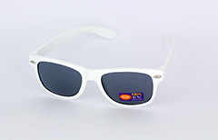 Solbrille til børn i hvid - Design nr. 1085