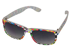 Festival solbriller Unisex i multifarvet design - Design nr. 1152