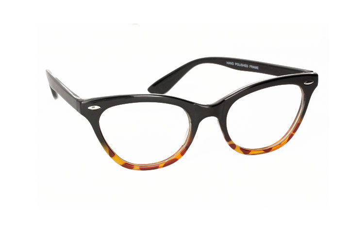 Cateye brille uden styrke - Design nr. 3023