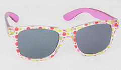 Solbrille til børn med pink stænger - Design nr. s3099