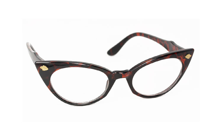 Cateye 50er - 60er brille - Design nr. 3127