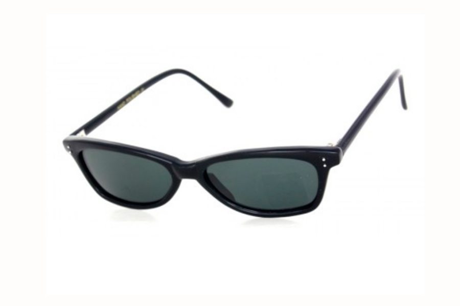 90´er modebrillen, den smalle firkantede brille i kantet design - Design nr. s4051