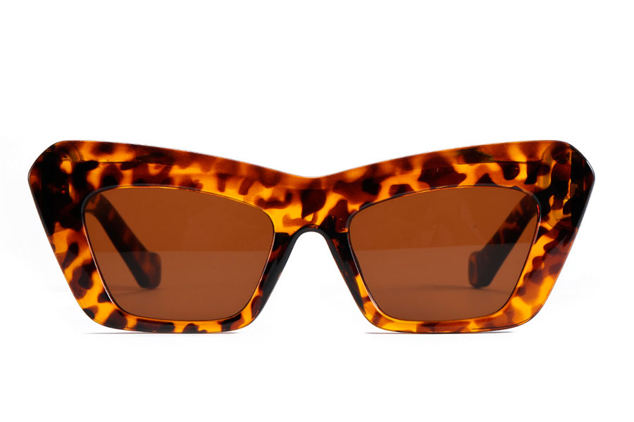 Smuk cateye solbrille i kraftig stel design - Design nr. 4229