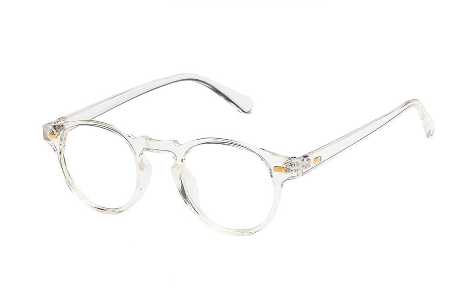 Klar transparent brille i mindre design - Design nr. 4309