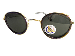 Fed rund solbrille - Design nr. s490